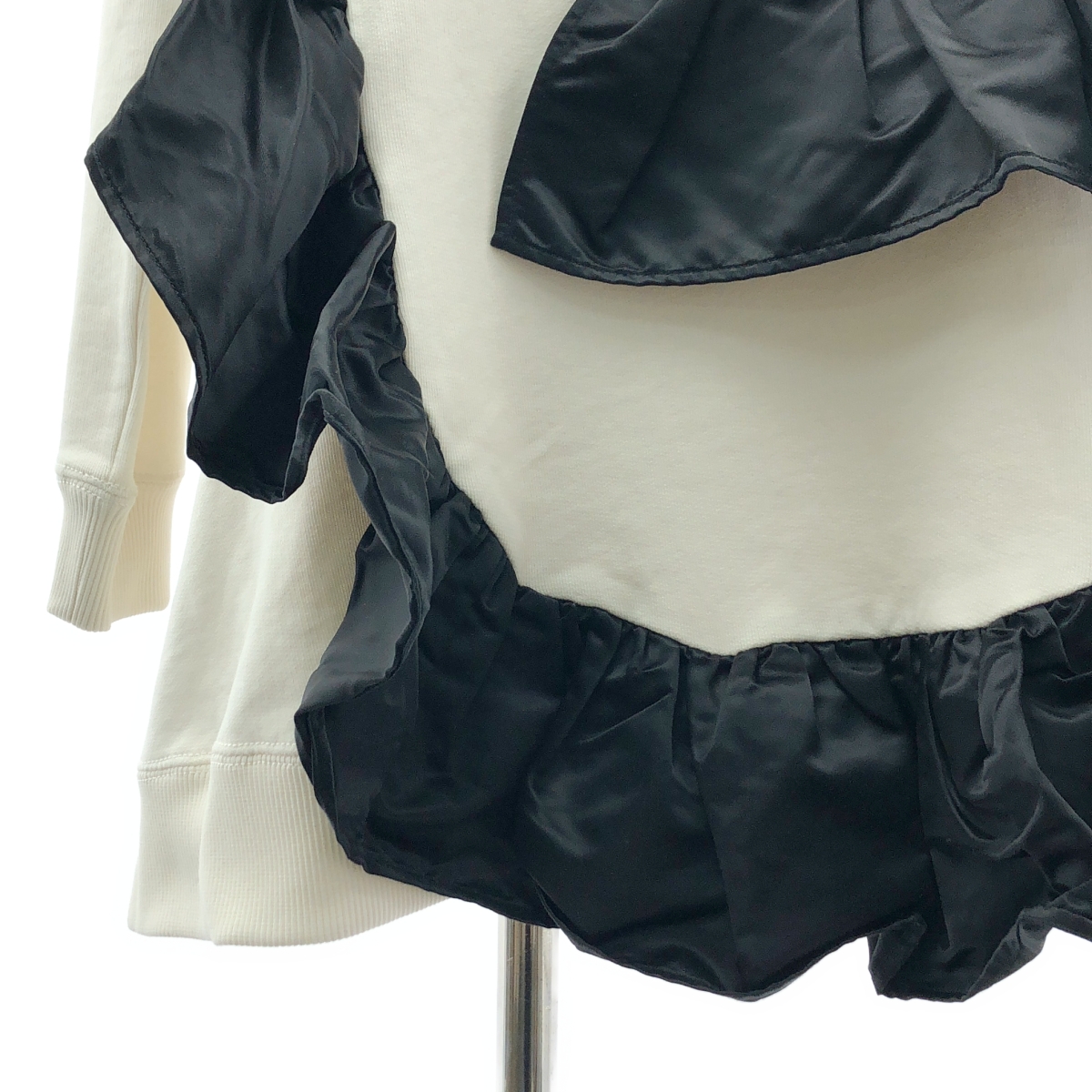 MM6 Maison Margiela / エムエムシックスメゾンマルジェラ フリル装飾 オーバー スウェット トレーナー