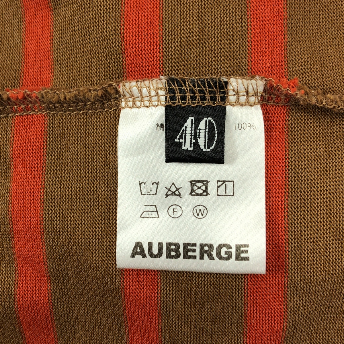 AUBERGE / オーベルジュ ボーダー クルーネック カットソー