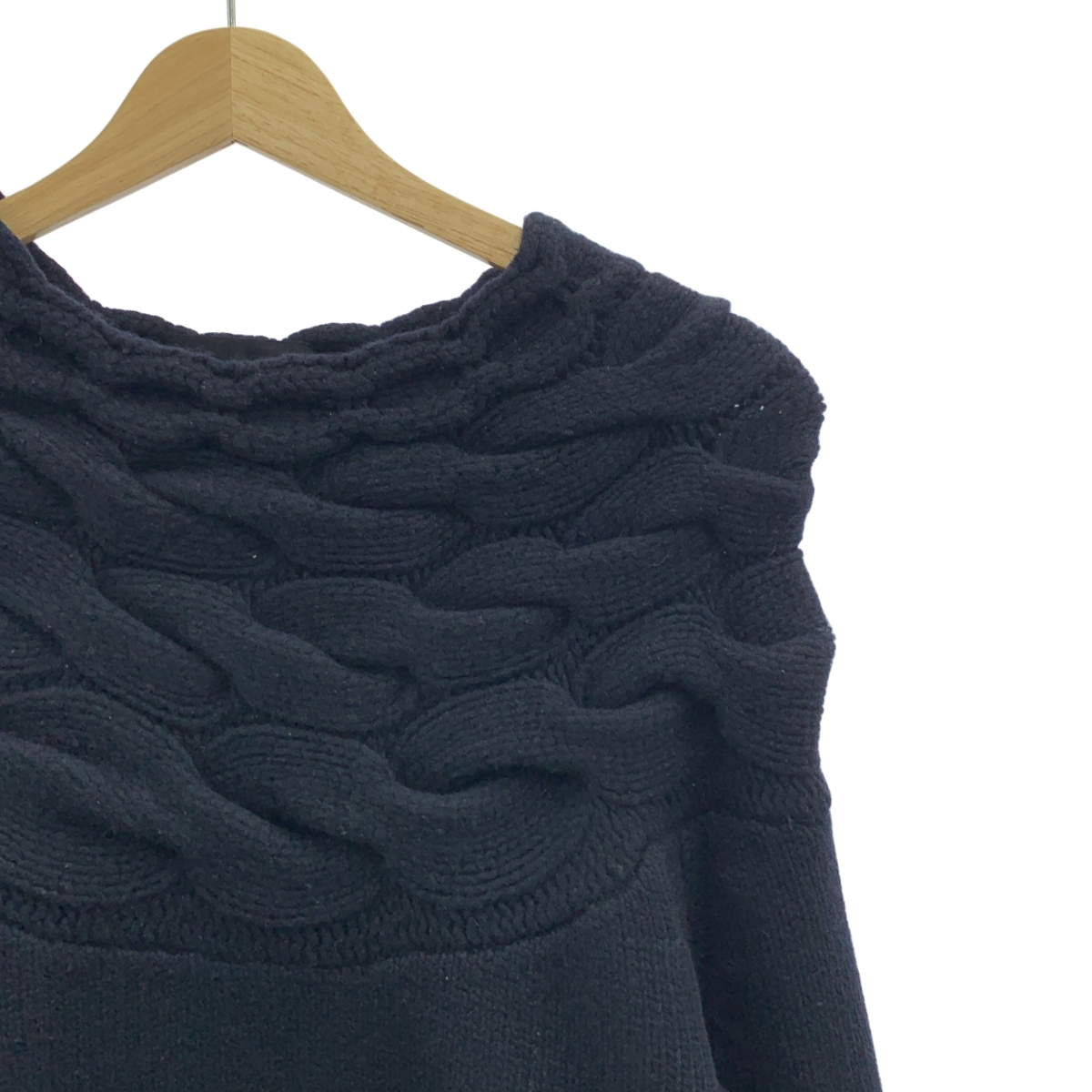 tricot COMME des GARCONS / トリココムデギャルソン ウール カシミヤ ケーブル ニット