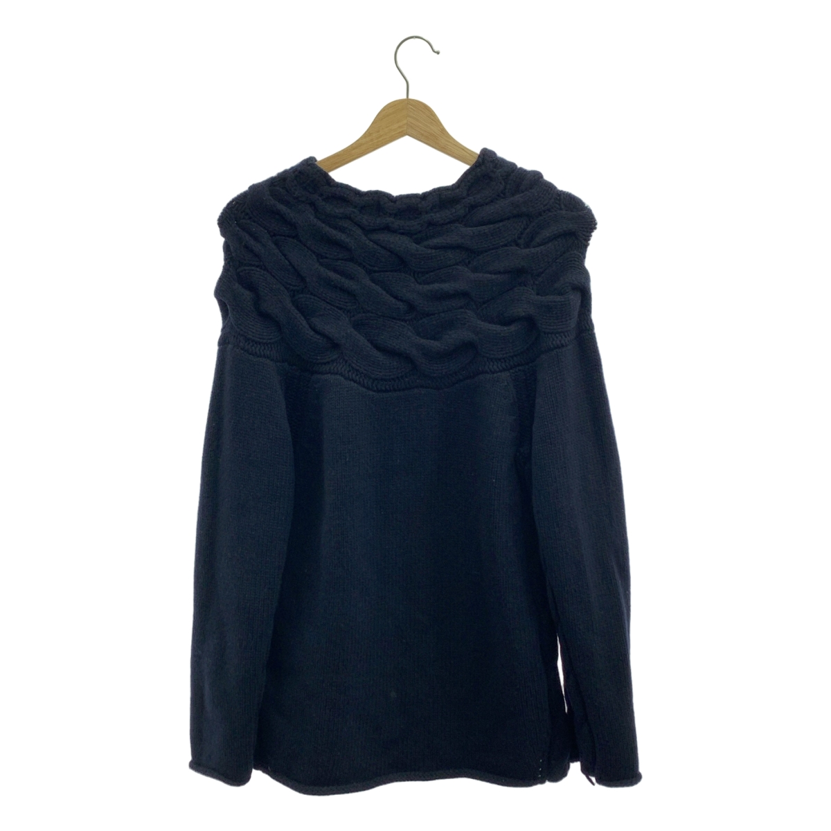 tricot COMME des GARCONS / トリココムデギャルソン ウール カシミヤ ケーブル ニット