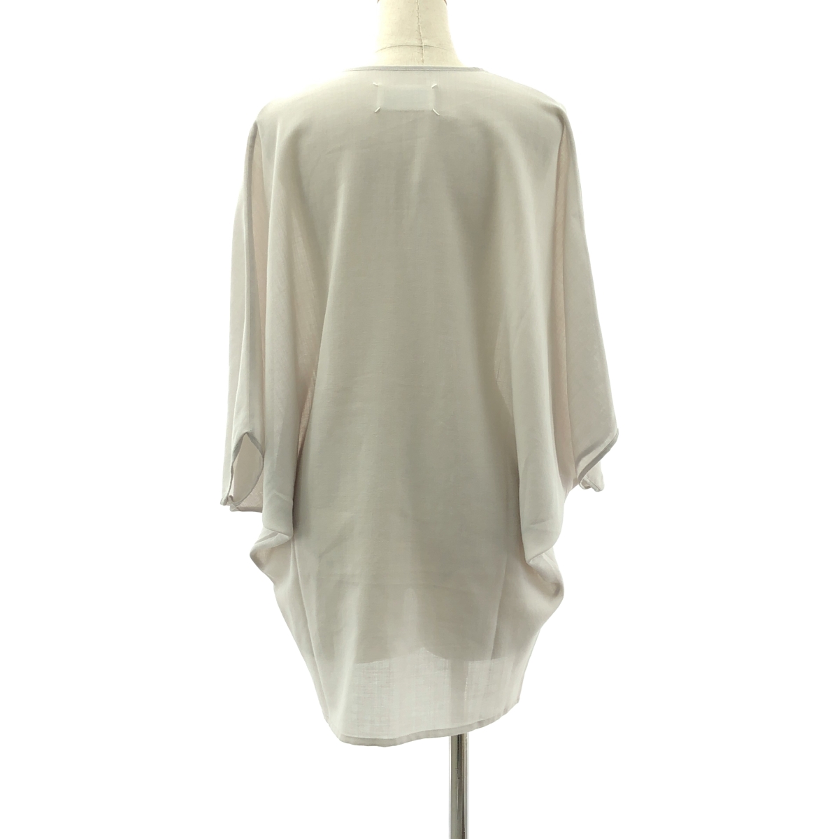 Maison Martin Margiela / メゾンマルタンマルジェラ キーネック ノースリーブ オーバー ブラウス