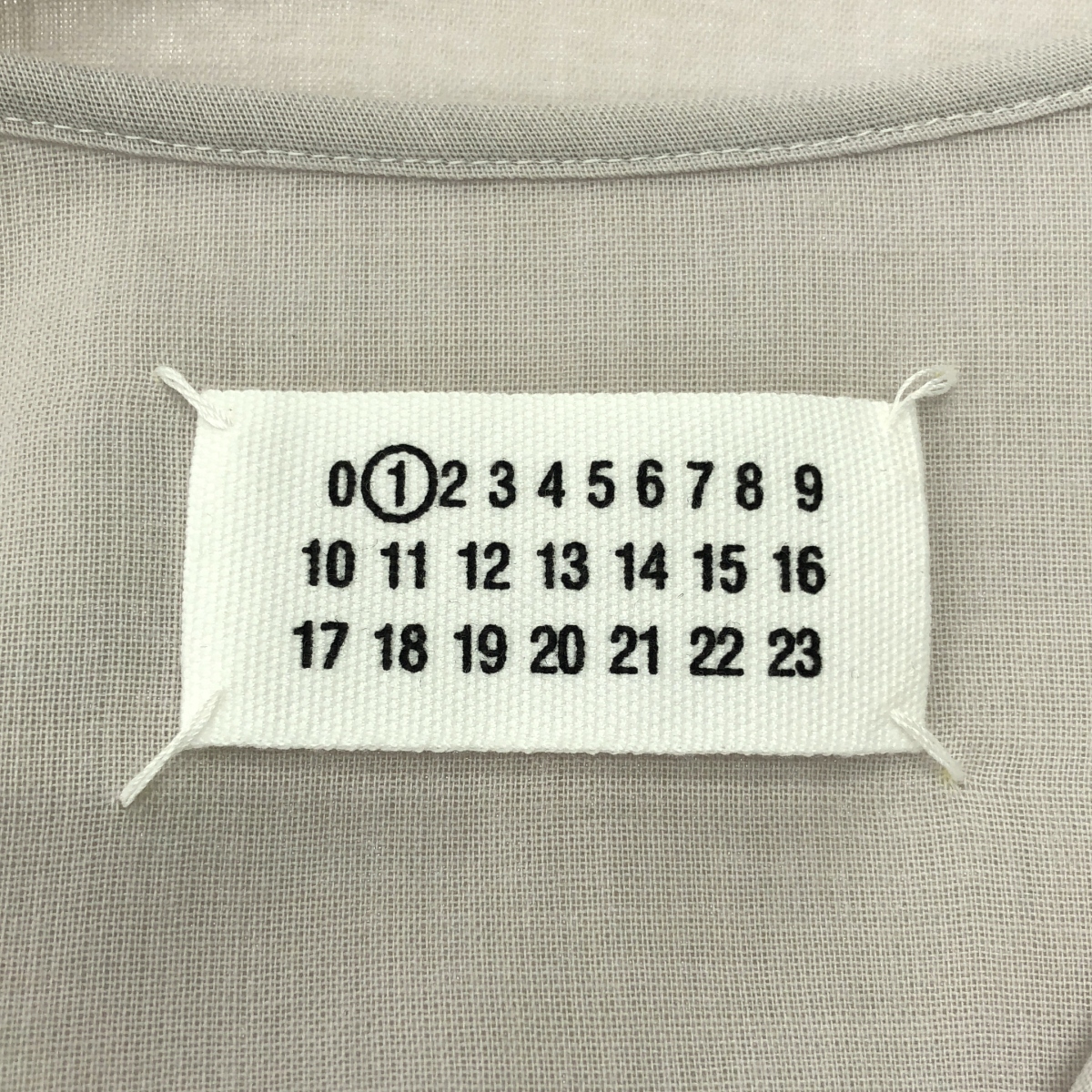 Maison Martin Margiela / メゾンマルタンマルジェラ キーネック ノースリーブ オーバー ブラウス