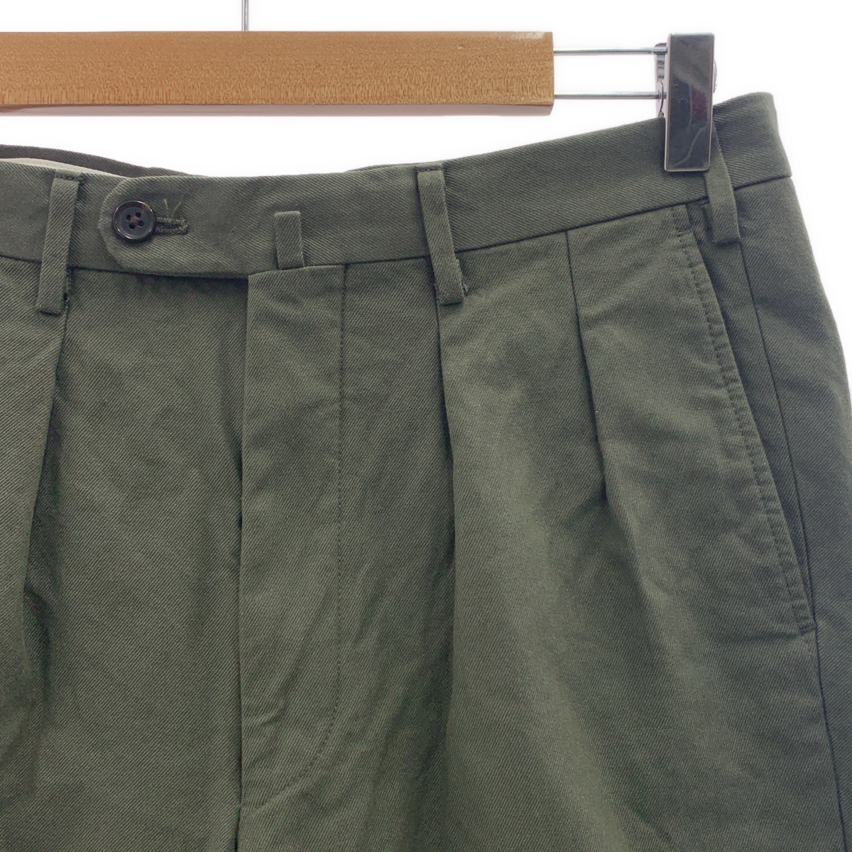 その他 SONDRIO / ソンドリオ社 / SAVILE ROW ROYAL 生地 / EMINENTO / コットン 2プリーツ ストレート スラックス パンツ