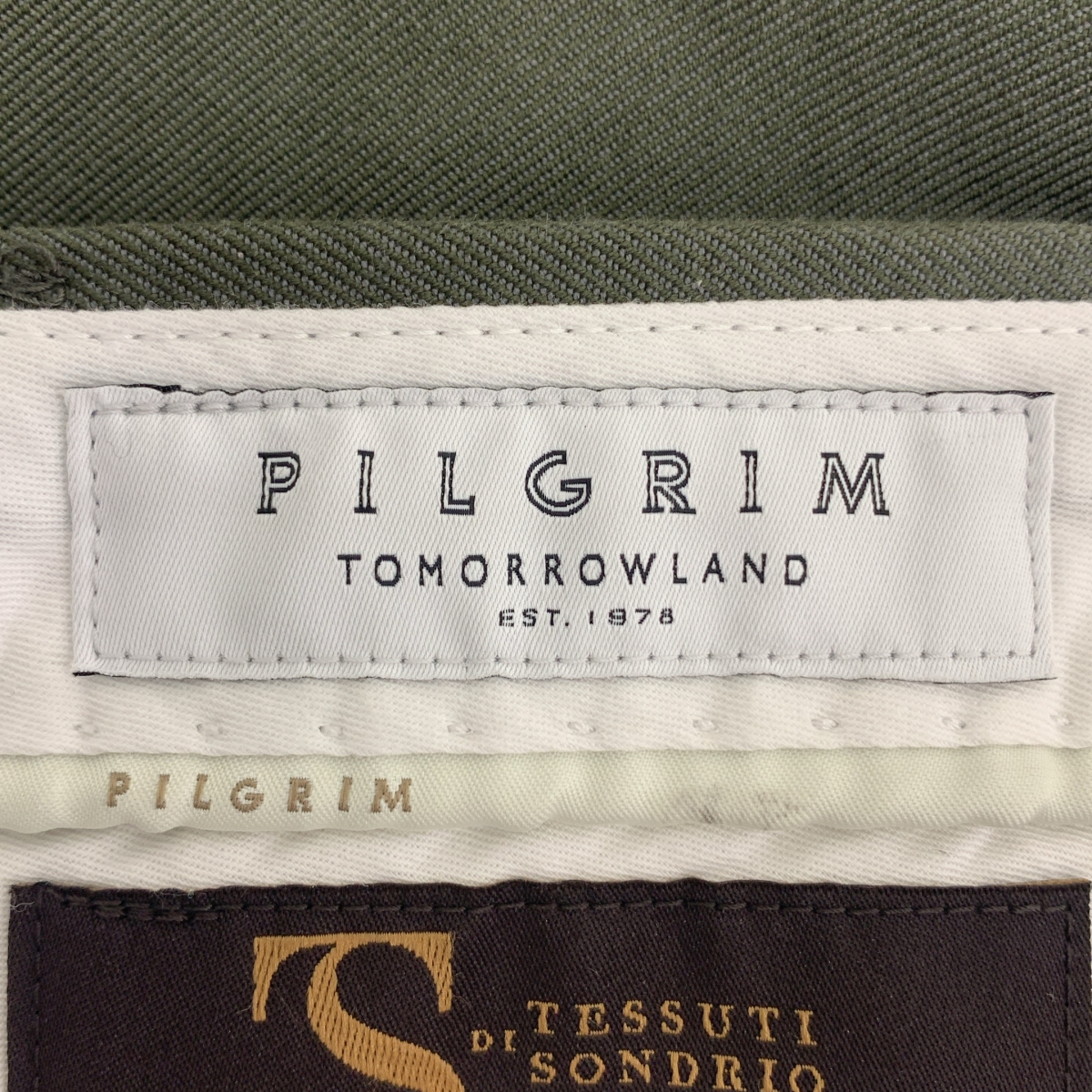 その他 SONDRIO / ソンドリオ社 / SAVILE ROW ROYAL 生地 / EMINENTO / コットン 2プリーツ ストレート スラックス パンツ