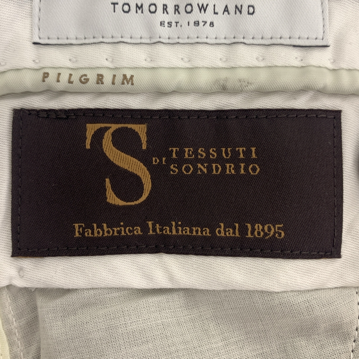 その他 SONDRIO / ソンドリオ社 / SAVILE ROW ROYAL 生地 / EMINENTO / コットン 2プリーツ ストレート スラックス パンツ