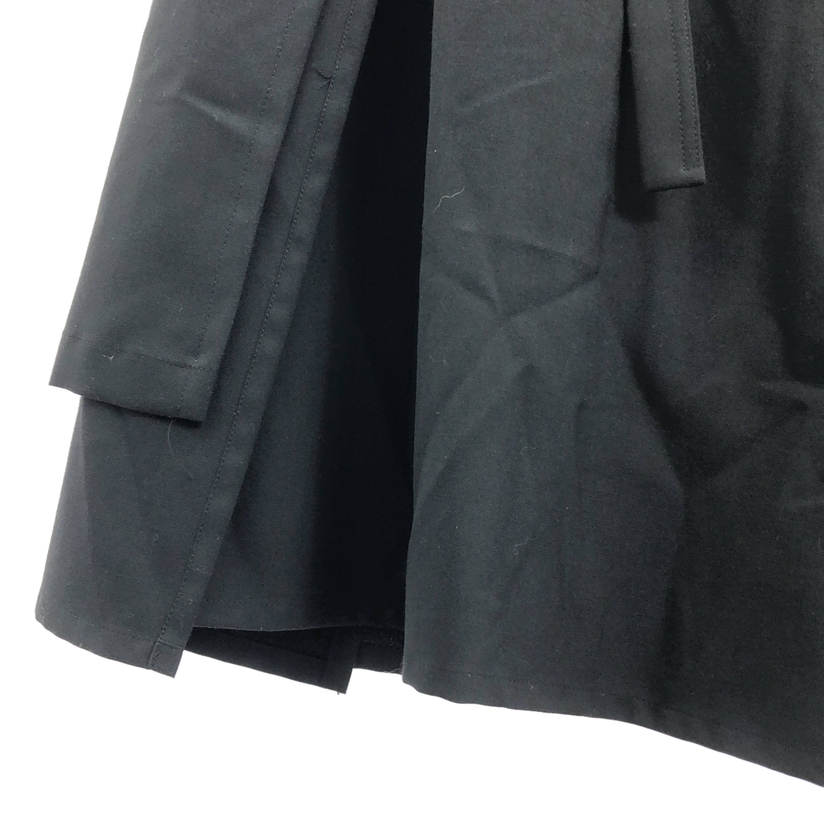 Ground Y / グラウンドワイ W Gabardine Round and Round Skirt Pants ウールギャバジン スカート パンツ