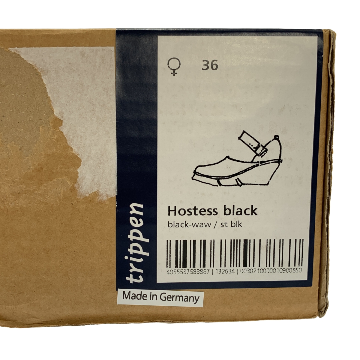 trippen / トリッペン HOSTESS ホステス / ベルクロストラップ シューズ