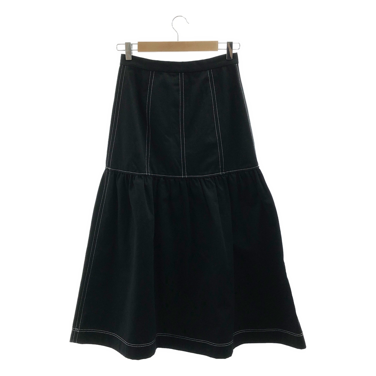 その他 コントラストステッチ ヘビーコットン スカート
