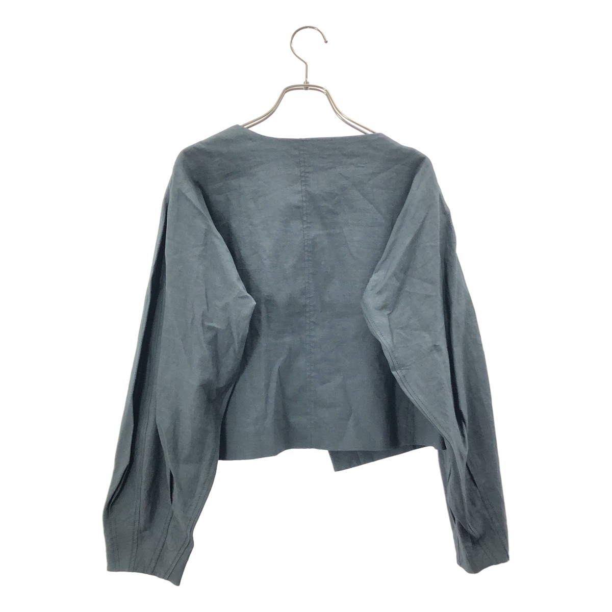 DES PRES / デプレ リネン アシンメトリー ブラウス