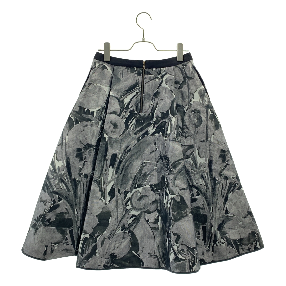 ADORE / アドーア 花柄 ジャガード タックスカート