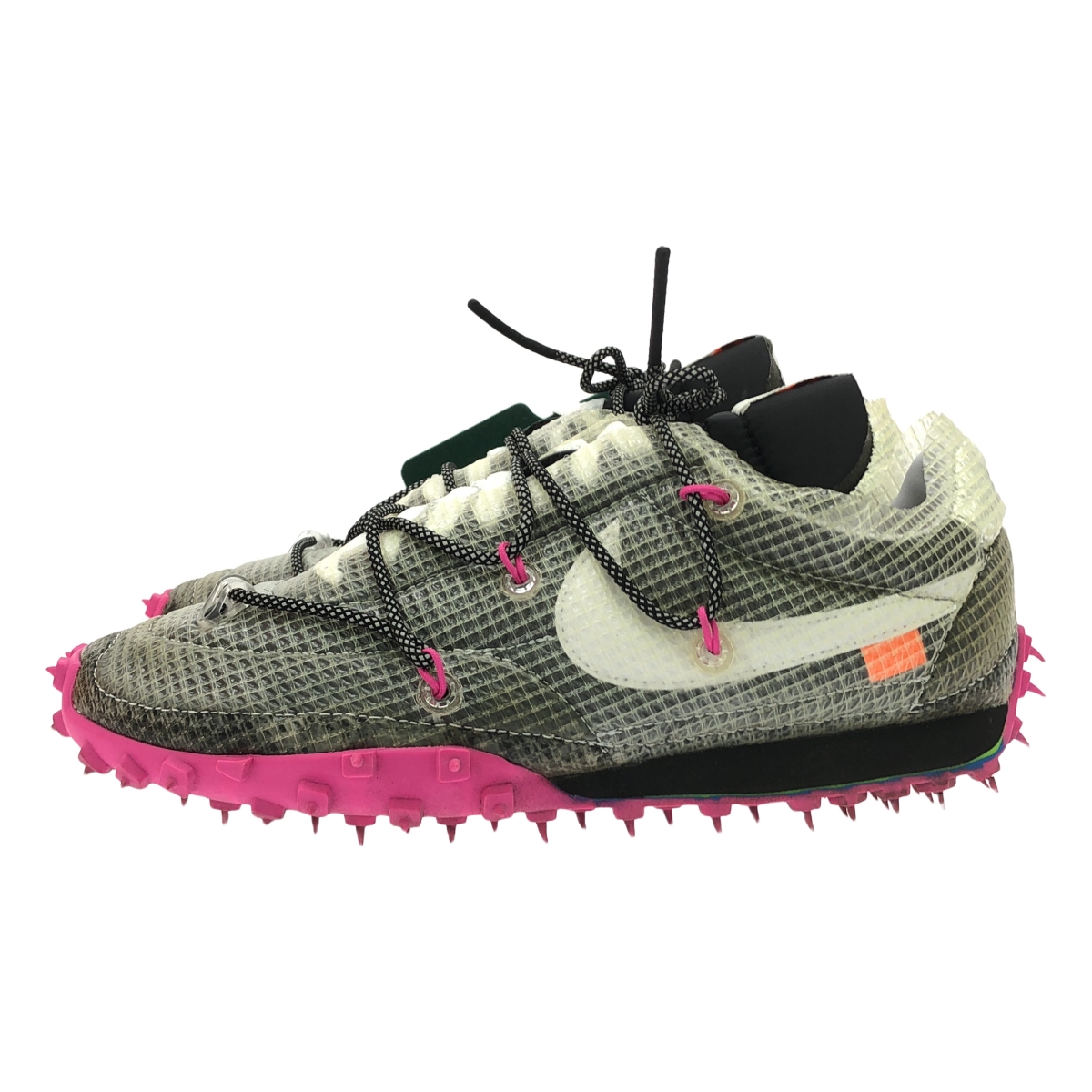 Off-White / オフホワイト × NIKE / ナイキ WMNS WAFFLE RACER / OW / CD8180-001 ワッフル レーサー スニーカー