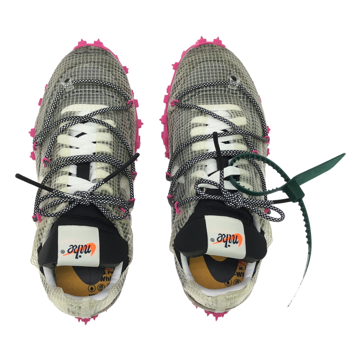 Off-White / オフホワイト × NIKE / ナイキ WMNS WAFFLE RACER / OW / CD8180-001 ワッフル レーサー スニーカー