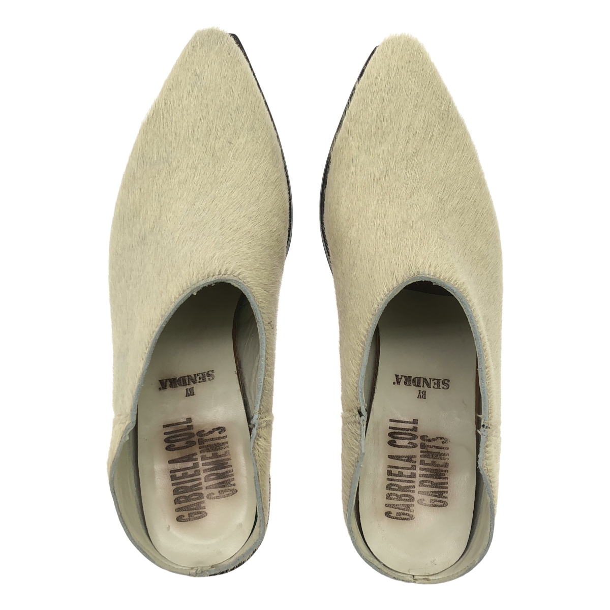 GABRIELA COLL GARMENTS / ガブリエラコールガーメンツ SENDRA CROPPED BOOTS ハラコレザー ウエスタンカットブーツ