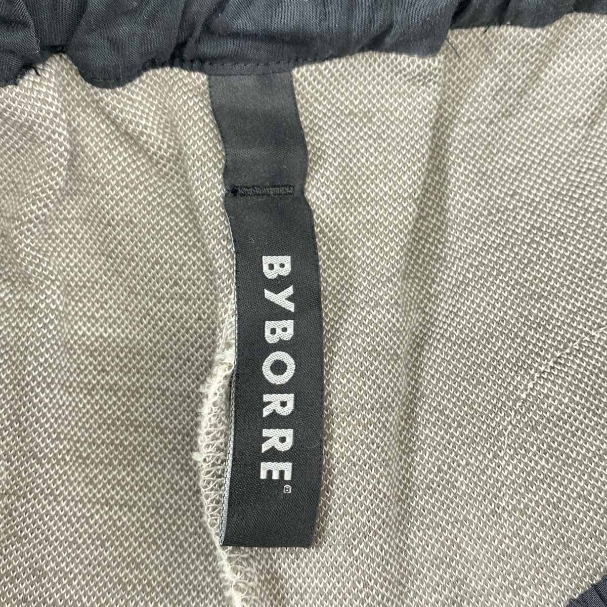 BYBORRE / バイボレ クロップド サルエル スウェットパンツ