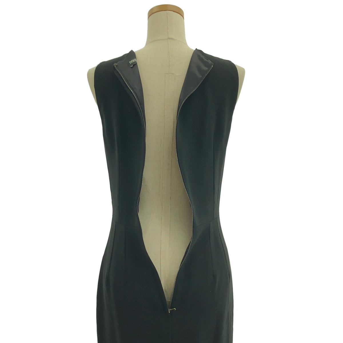 DOLCE＆GABBANA / ドルチェ＆ガッバーナドルガバ スタッズ パッチ ノースリーブ ドレス ワンピース