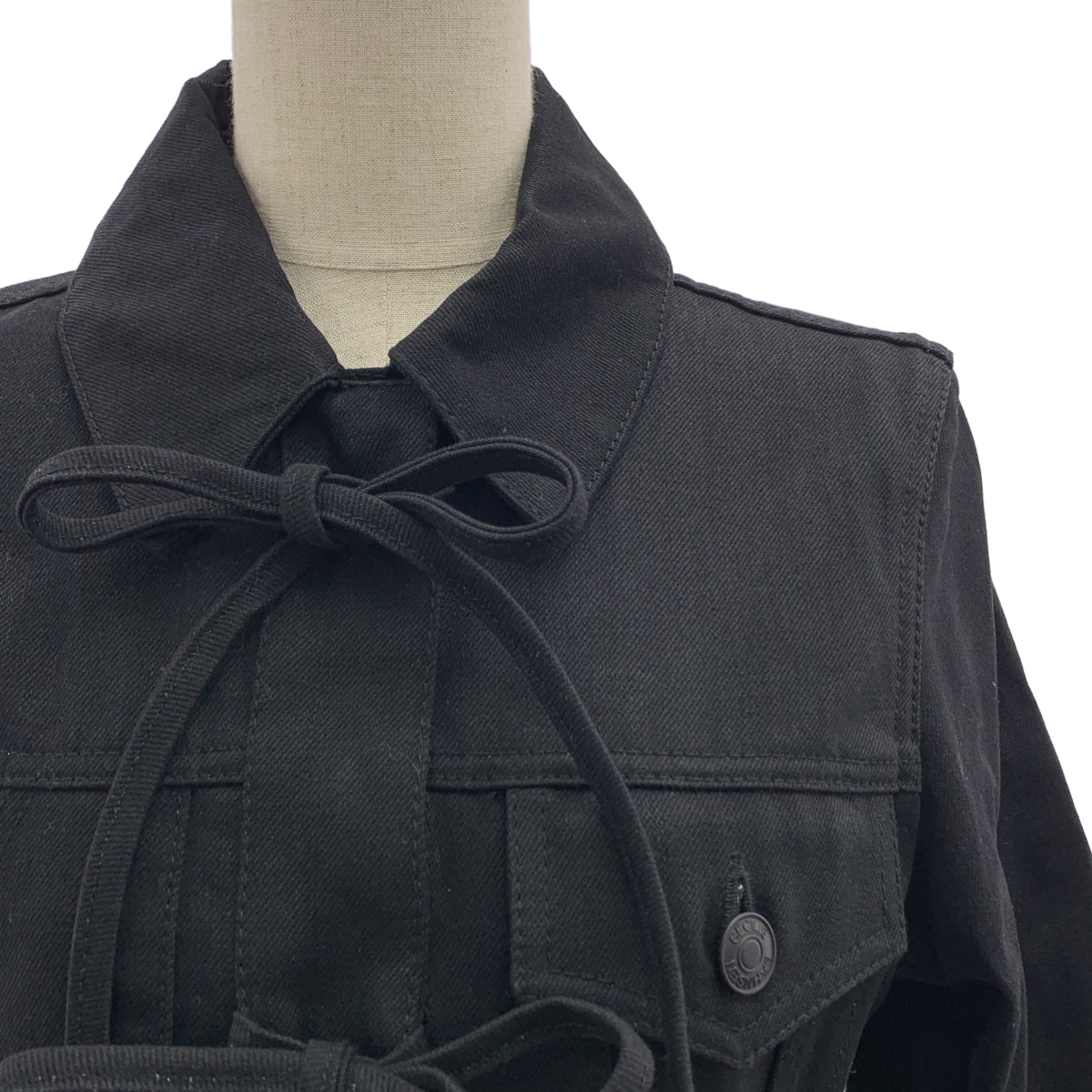 Cecilie Bahnsen / セシリーバンセン GILL DRESS コットン リボン ギャザー ワンピース