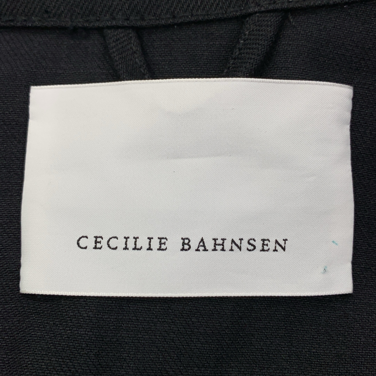 Cecilie Bahnsen / セシリーバンセン GILL DRESS コットン リボン ギャザー ワンピース