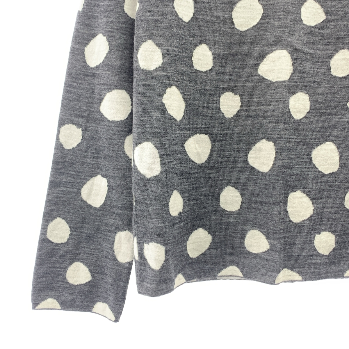 COMME des GARCONS COMME des GARCONS / コムコム ウール ドット 総柄 ニット セーター