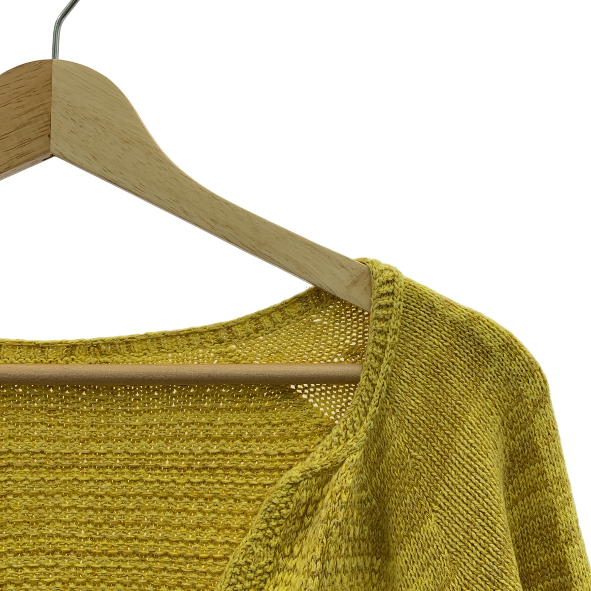 tamaki niime 玉木新雌 / タマキニイメ コットン ボタンレス カーディガン