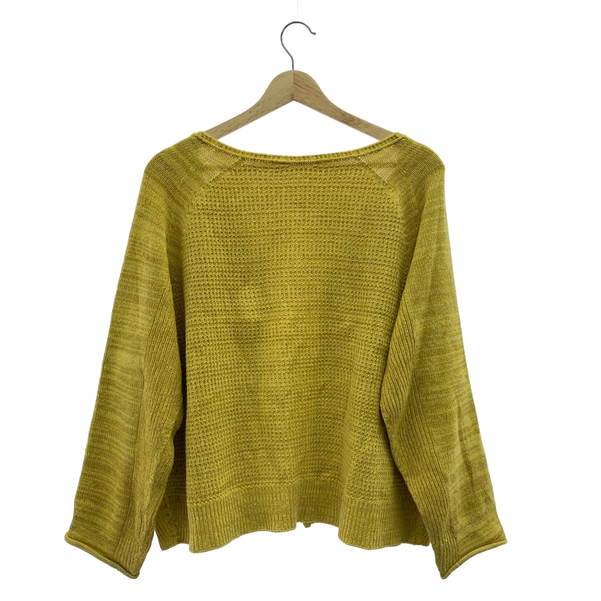 tamaki niime 玉木新雌 / タマキニイメ コットン ボタンレス カーディガン