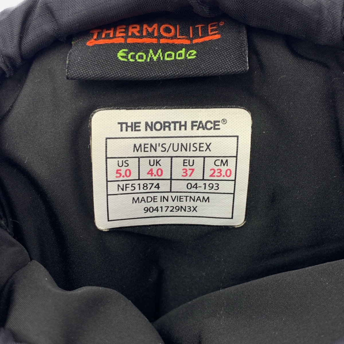 THE NORTH FACE / ザノースフェイス Nuptse Bootie WP VI Short / NF51874 ヌプシ ブーティ ウォータープルーフ VI ショート ブーツ