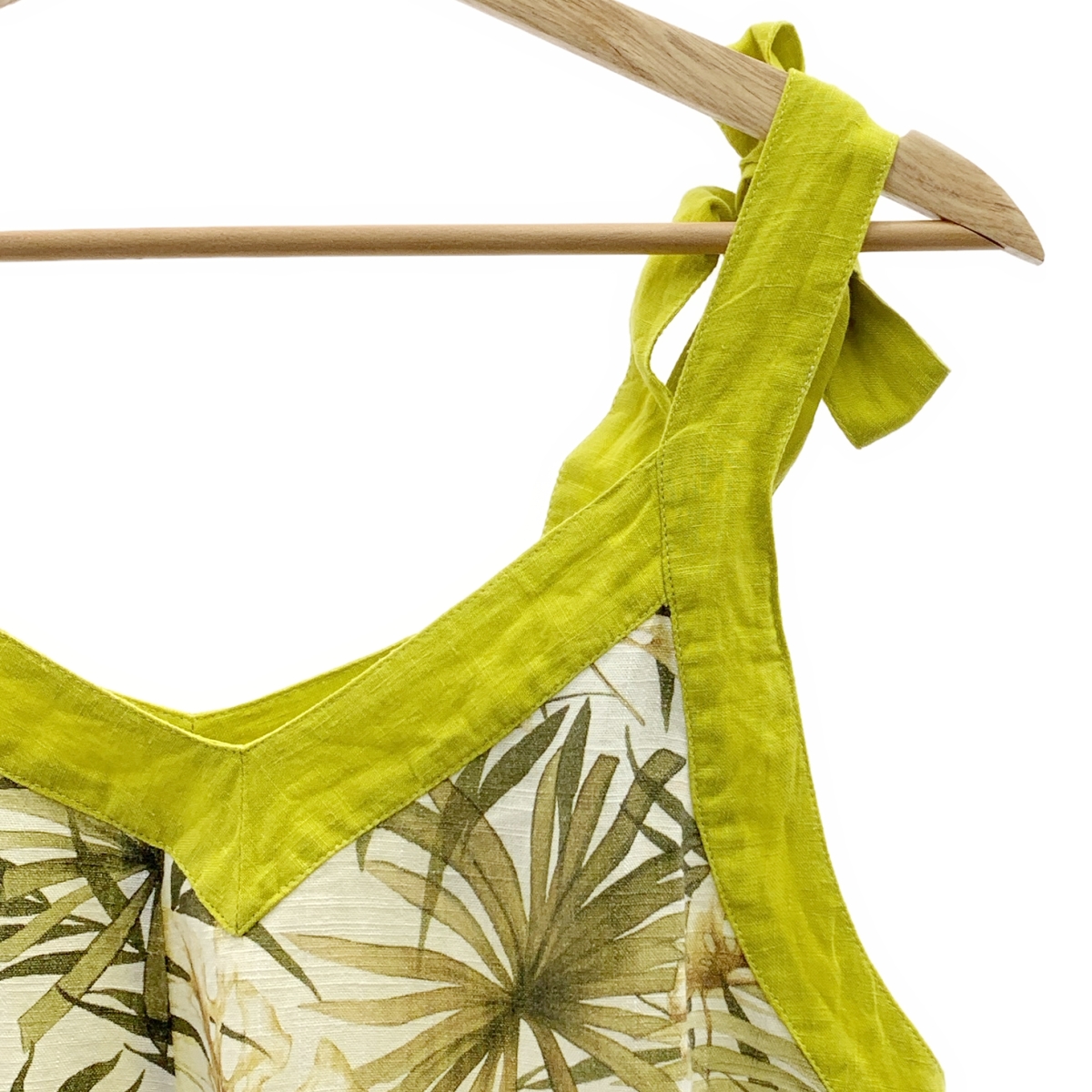 YEAH RIGHT!! / イエーライト ボタニカル柄 リネン キャミソール