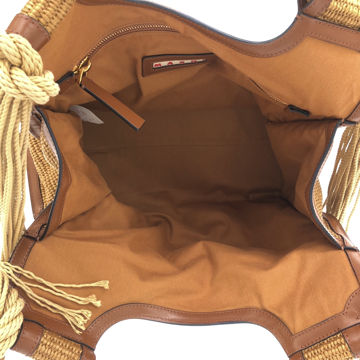 MARNI / マルニ バーラップ バーチカル ショッピングバッグ