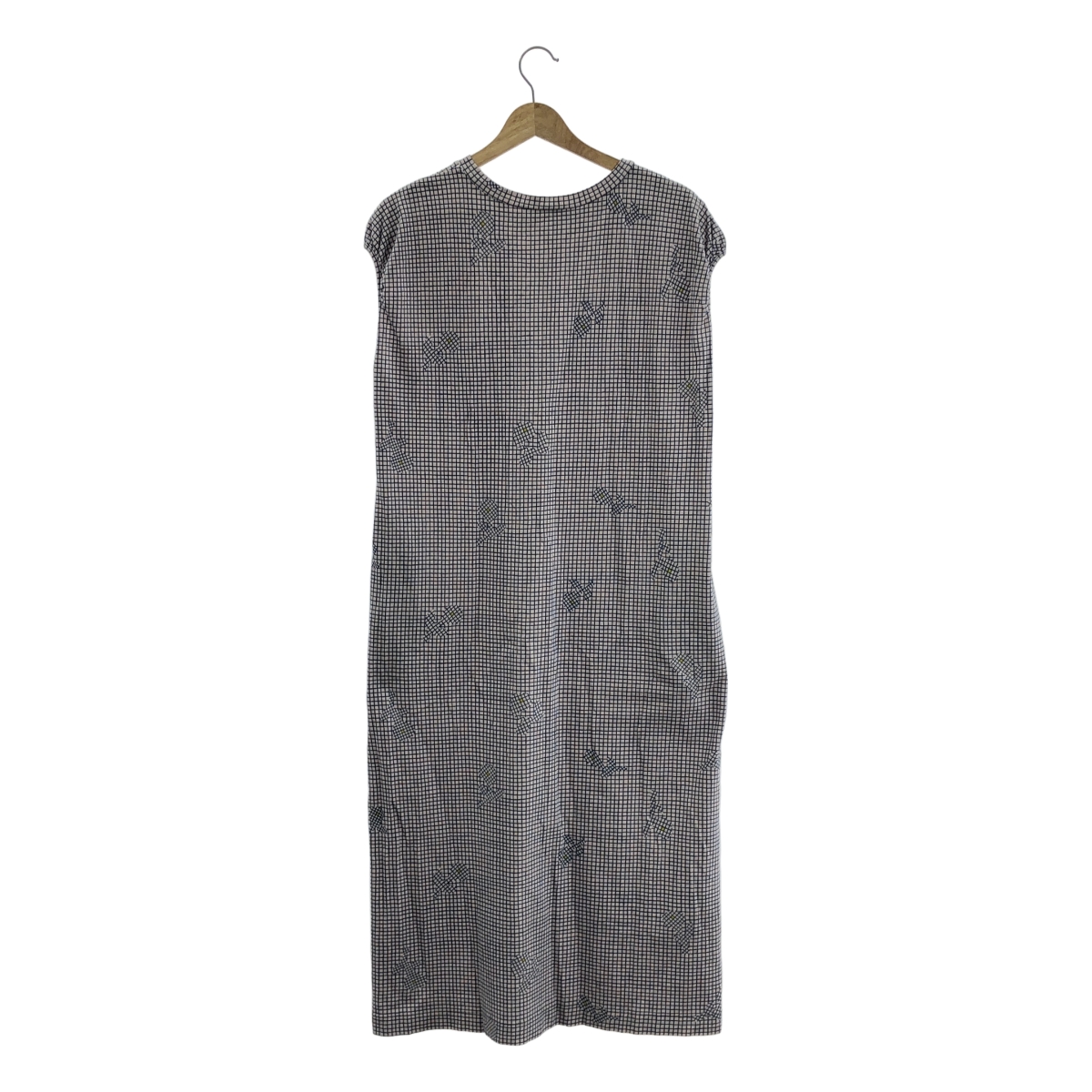 mina perhonen / ミナペルホネン faint shadow / フェイントシャドー 総柄 ポケット付き ギャザースリーブ ワンピース