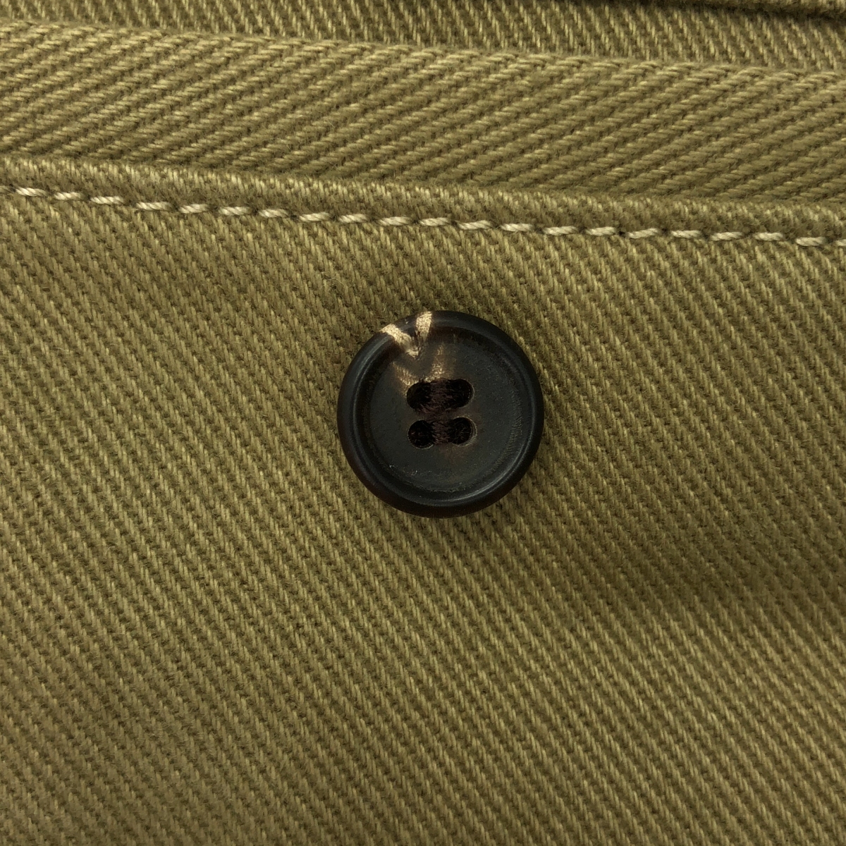 COMME des GARCONS SHIRT / コムデギャルソンシャツ cotton twill plain with workstitch / 2タック コットンツイル プレーン ワイド パンツ