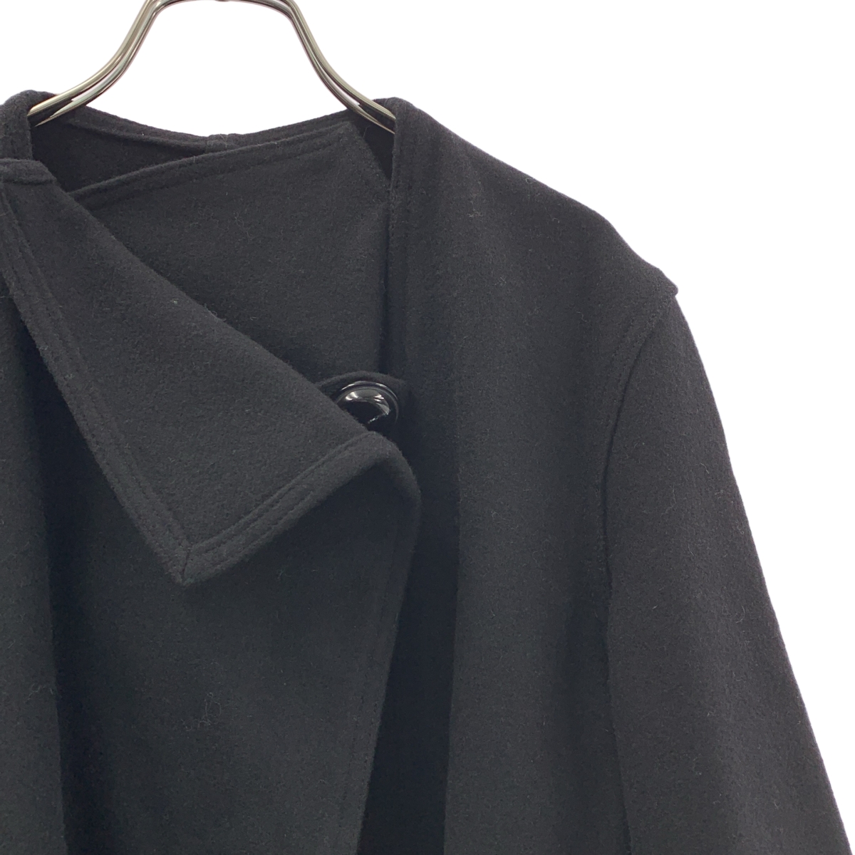 LEMAIRE / ルメール ウール ノーカラー ロングコート