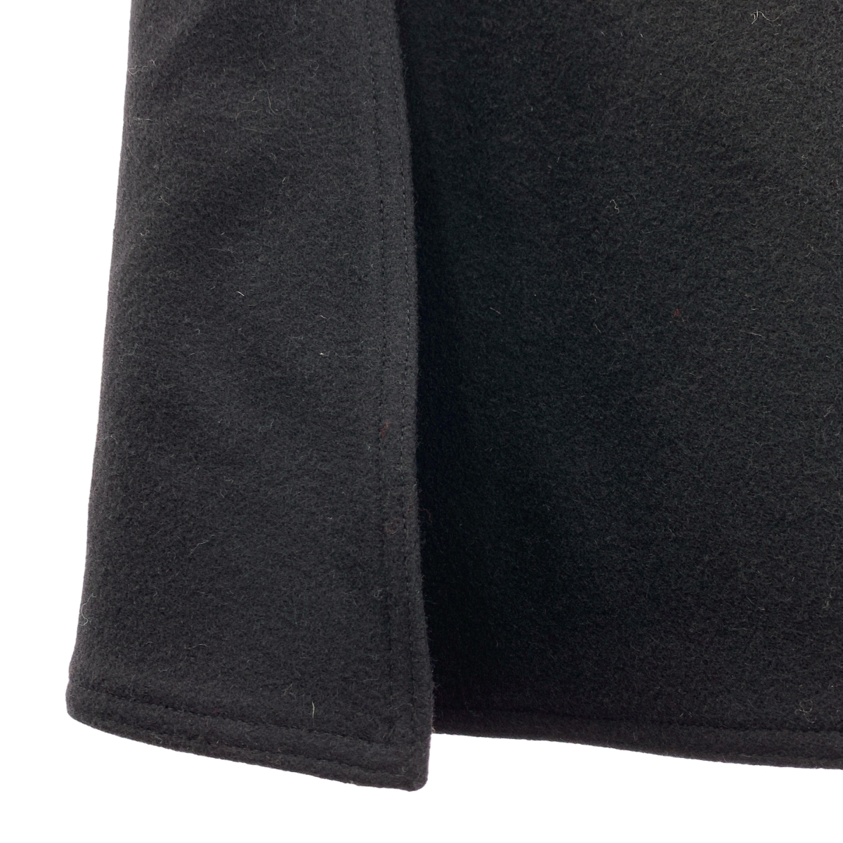 LEMAIRE / ルメール ウール ノーカラー ロングコート