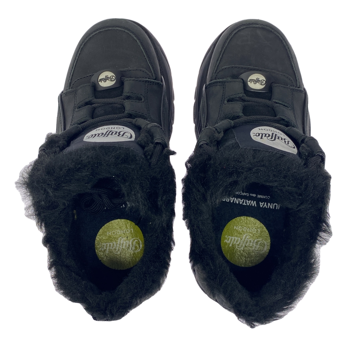 JUNYA WATANABE COMME des GARCONS / ジュンヤワタナベ × BUFFALO LONDON / バッファローロンドン 厚底 レザー スニーカー