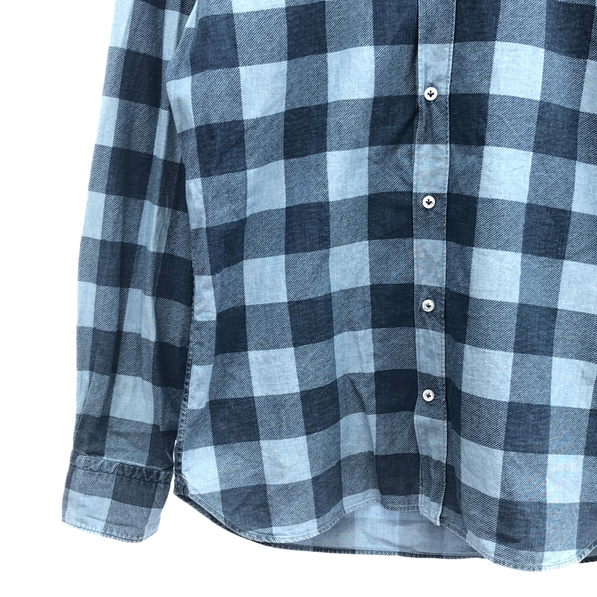 ORIAN / オリアン コットン チェック シャツ
