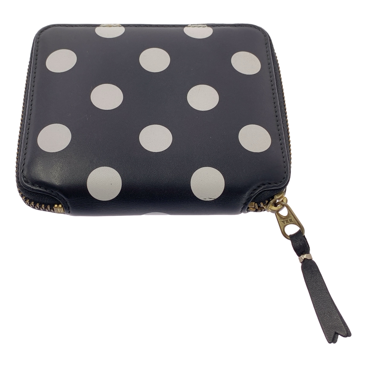 COMME des GARCONS / コムデギャルソン POLKA DOTS PRINTED WALLET ポルカ ドット ラウンドジップ ウォレット