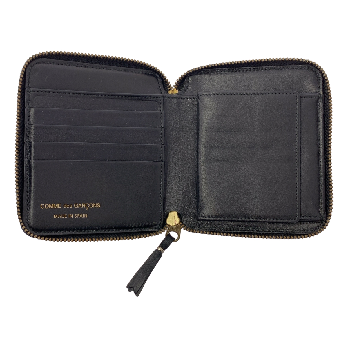 COMME des GARCONS / コムデギャルソン POLKA DOTS PRINTED WALLET ポルカ ドット ラウンドジップ ウォレット