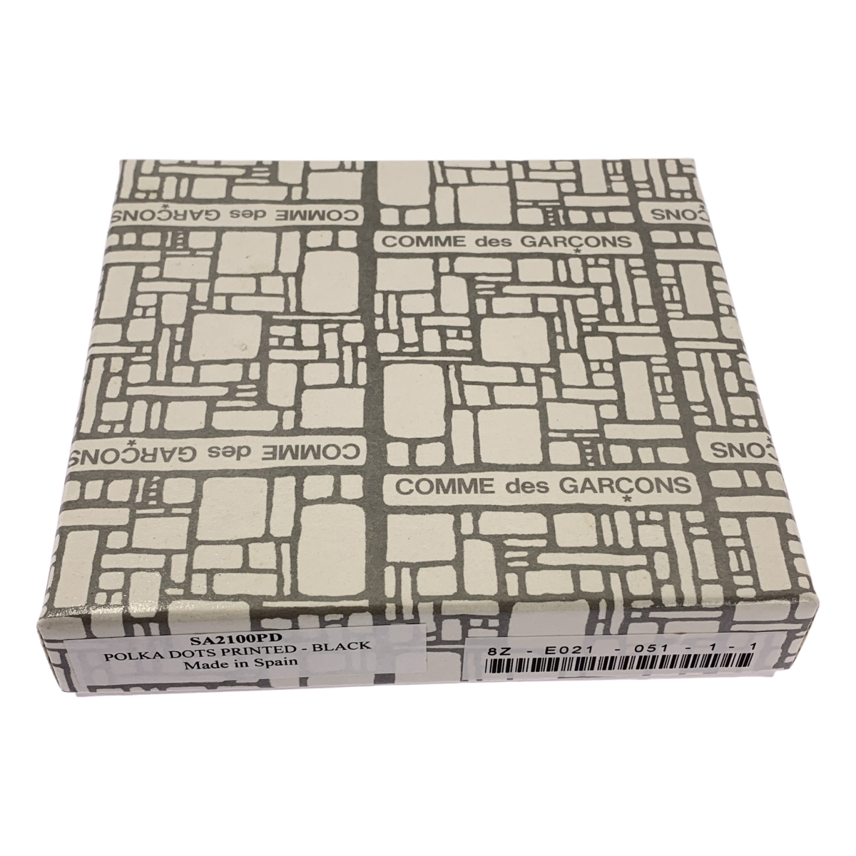 COMME des GARCONS / コムデギャルソン POLKA DOTS PRINTED WALLET ポルカ ドット ラウンドジップ ウォレット