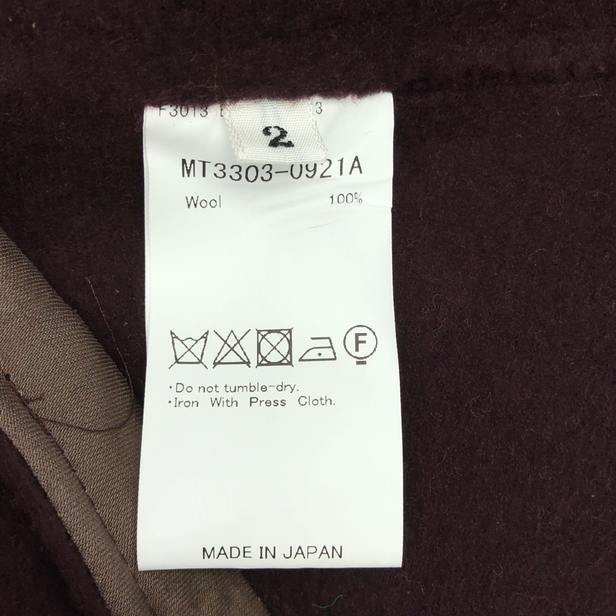 MAATEE&SONS / マーティー&サンズ SUPER 160s NAPPING WOOL SPORTS JACKET ナッピングウール スポーツジャケット