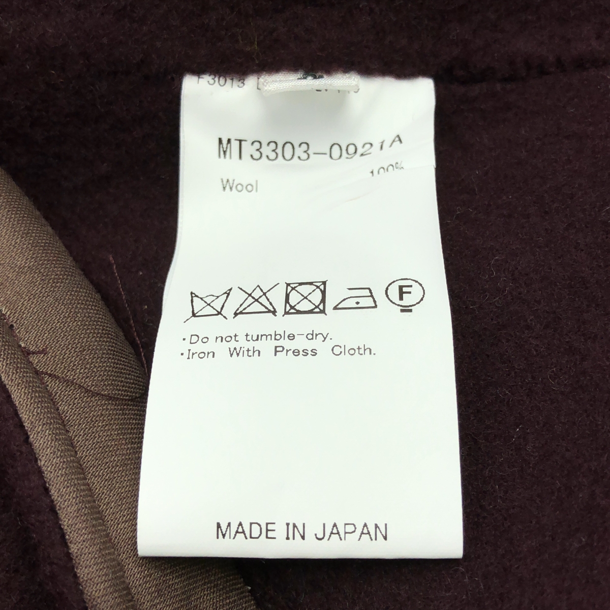 MAATEE&SONS / マーティー&サンズ SUPER 160s NAPPING WOOL SPORTS JACKET ナッピングウール スポーツジャケット