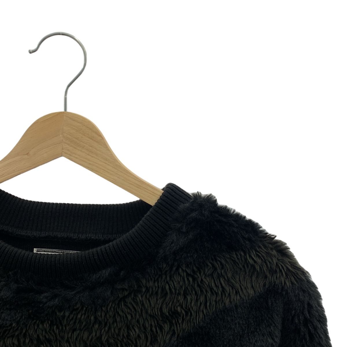 SHAREEF / シャリーフ ZEBRA SHAGGY PULL-OVER / シャギーフリースプルオーバー スウェット トレーナー