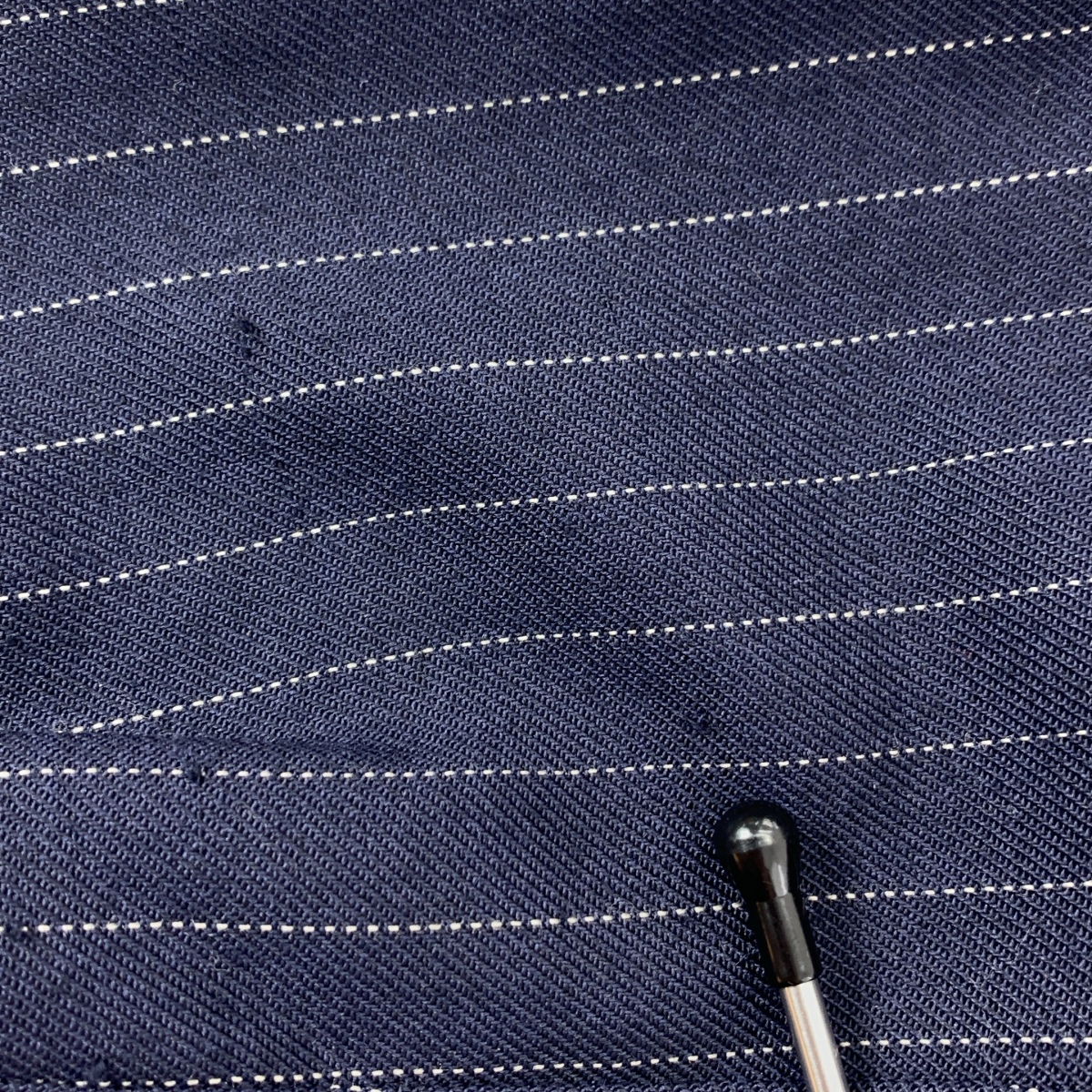 ENCHAINEMENT / アンシェヌマン Woolblend P/O ウールブレンド ストライプ プルオーバーブラウス