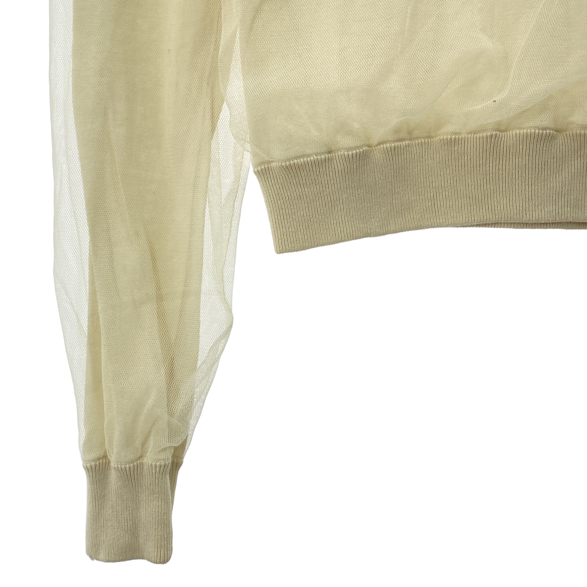 Acne Studios / アクネストゥディオズ チュールレイヤード クルーネック カットソー