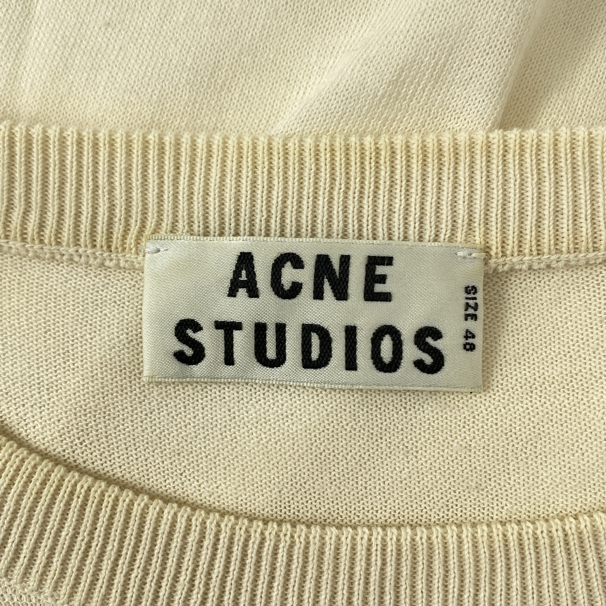 Acne Studios / アクネストゥディオズ チュールレイヤード クルーネック カットソー