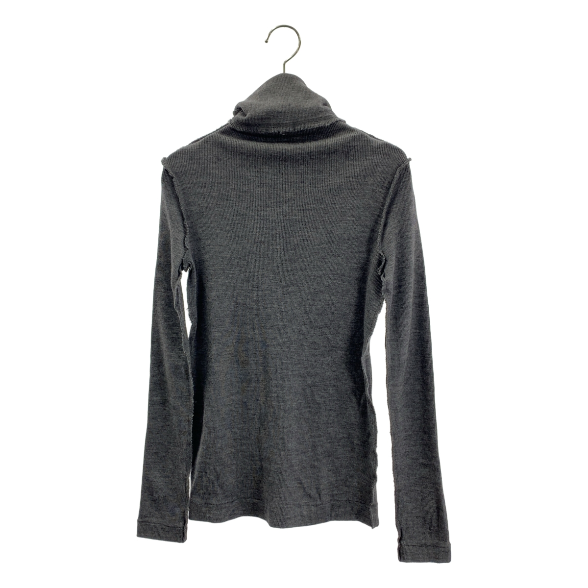 tricot COMME des GARCONS / トリココムデギャルソン ウール リブ タートルネック ニット