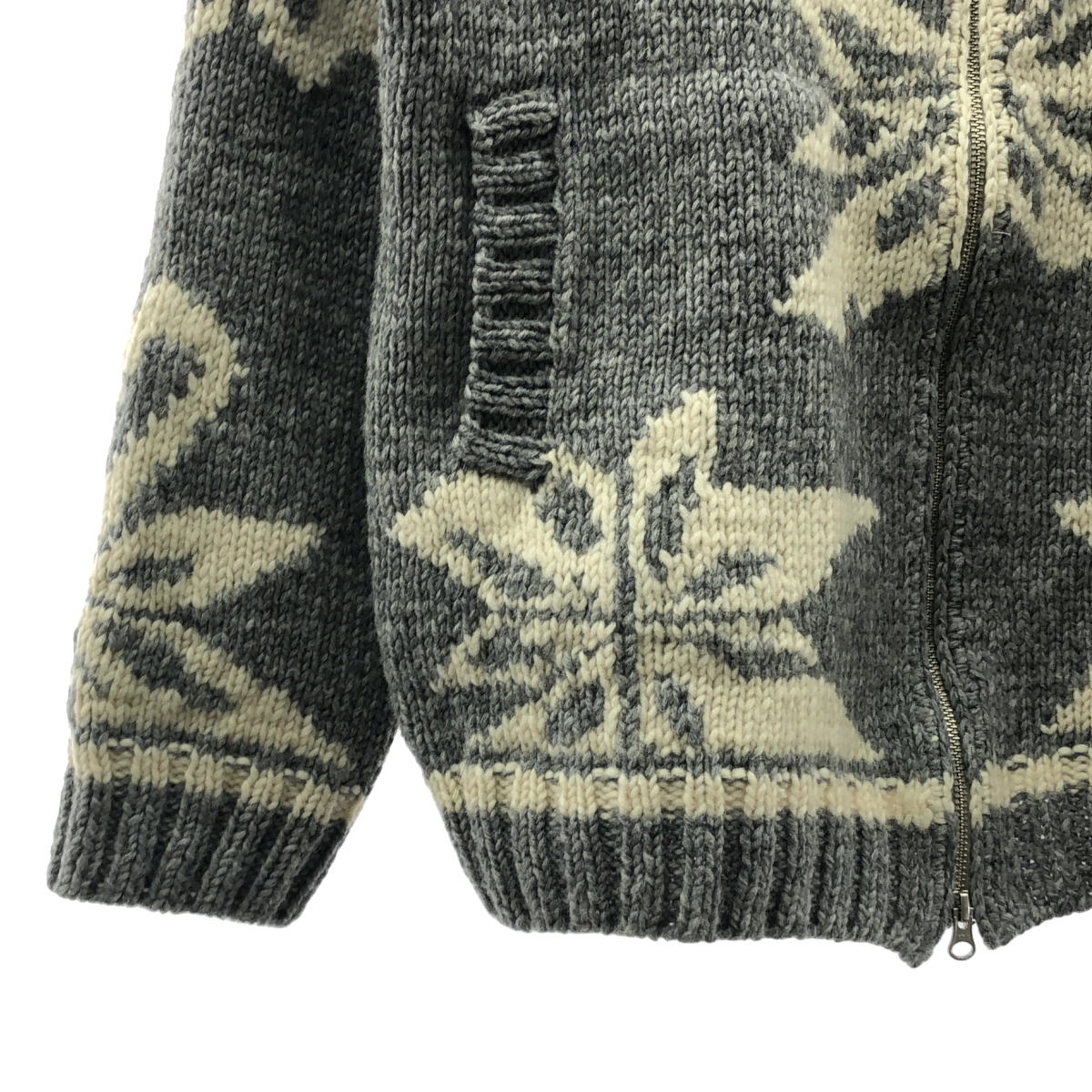 その他 ウール カウチン ニット ジャケット