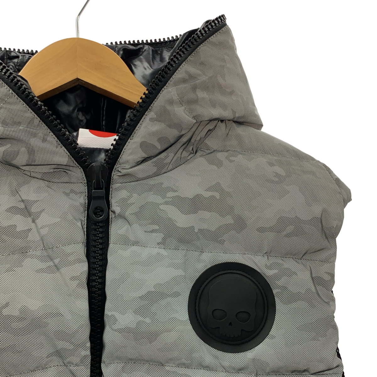 DUVETICA / デュベティカ HYDROGEN カモフラ フーデッド ダウンベスト