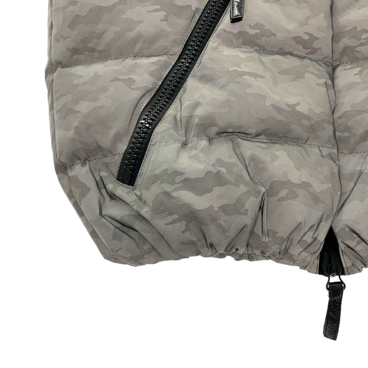 DUVETICA / デュベティカ HYDROGEN カモフラ フーデッド ダウンベスト