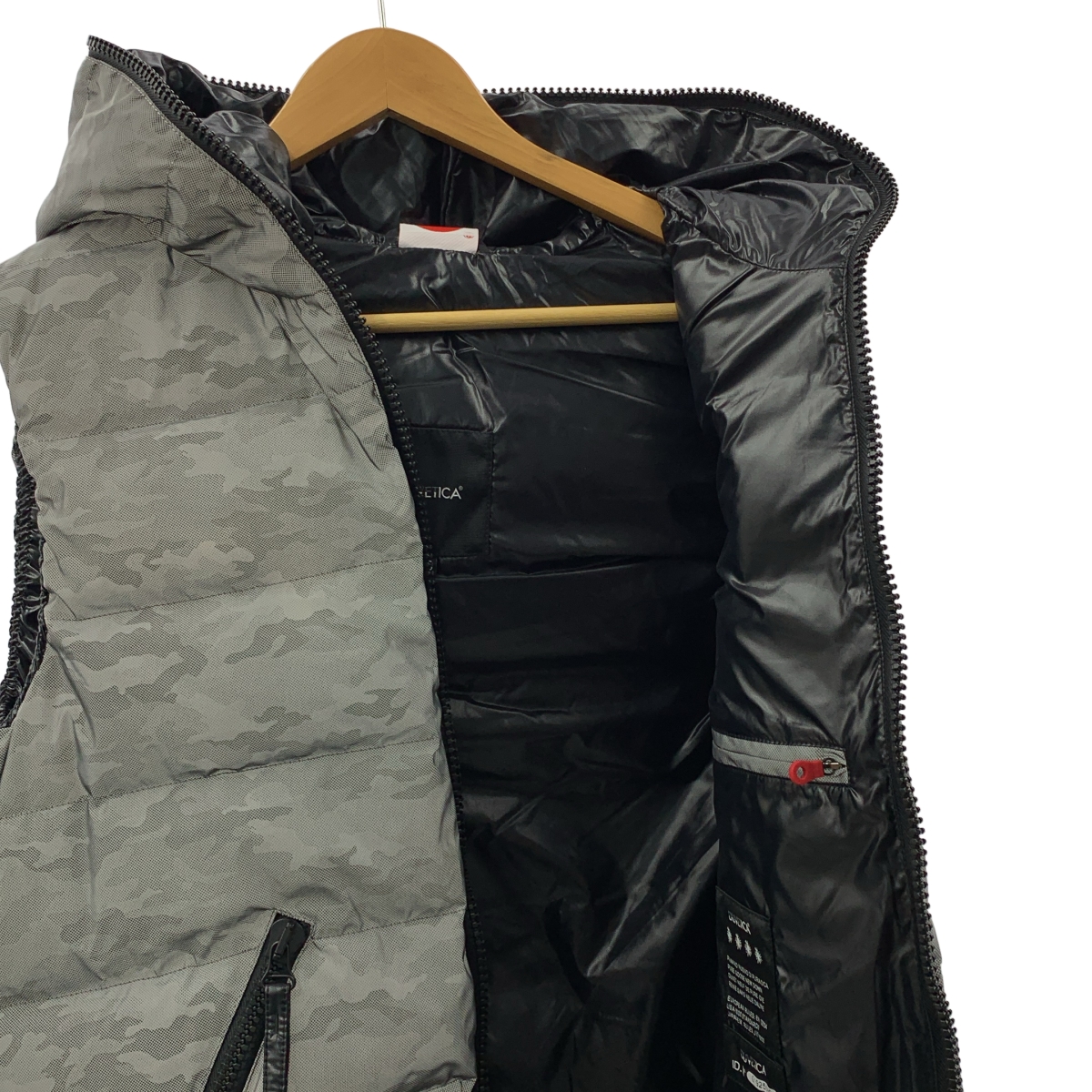 DUVETICA / デュベティカ HYDROGEN カモフラ フーデッド ダウンベスト