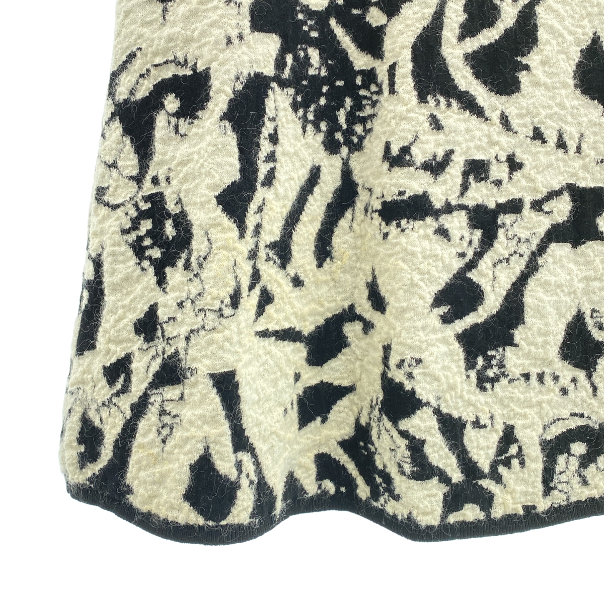 Christian Wijnants / クリスチャンワイナンツ 総柄 フレア ニット スカート