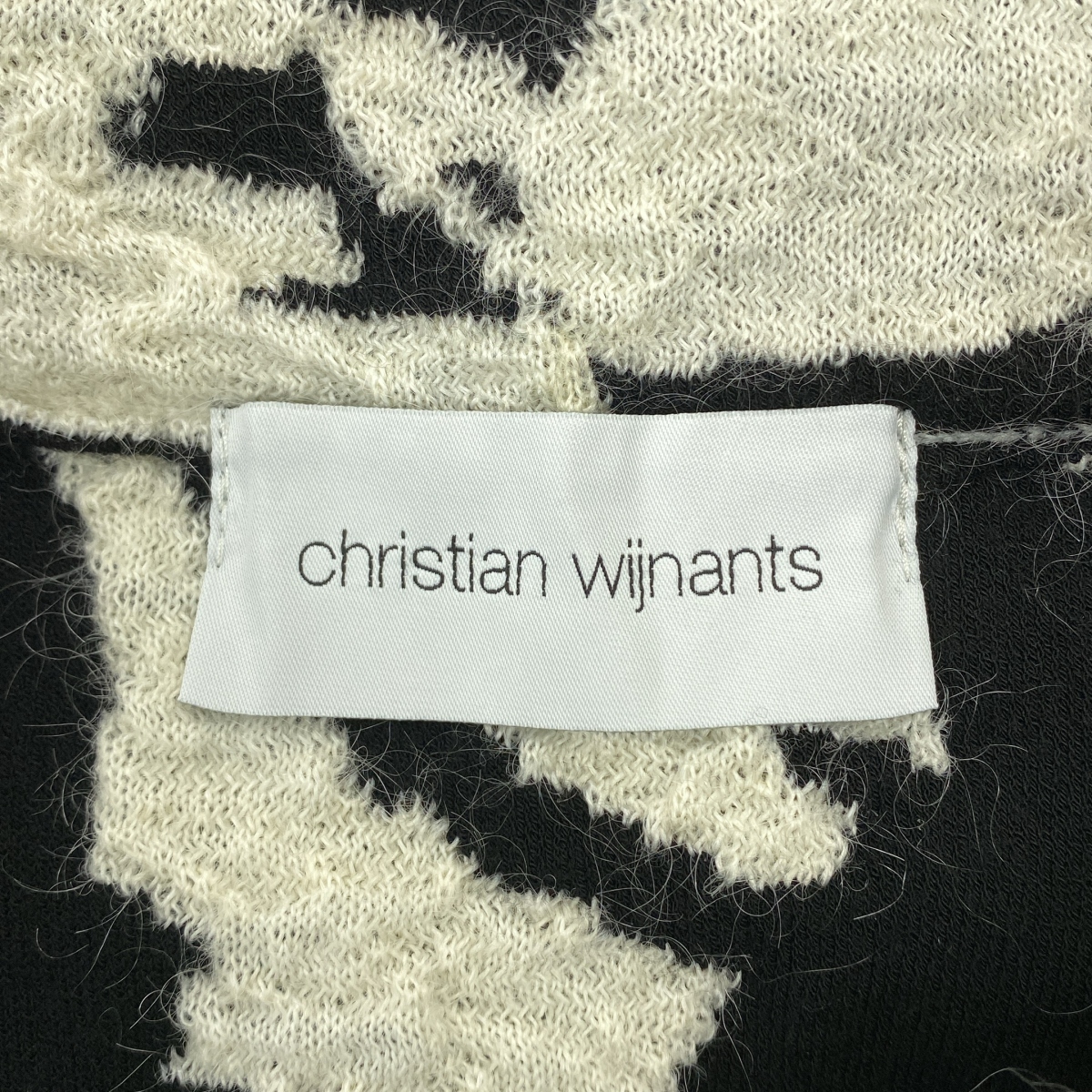 Christian Wijnants / クリスチャンワイナンツ 総柄 フレア ニット スカート