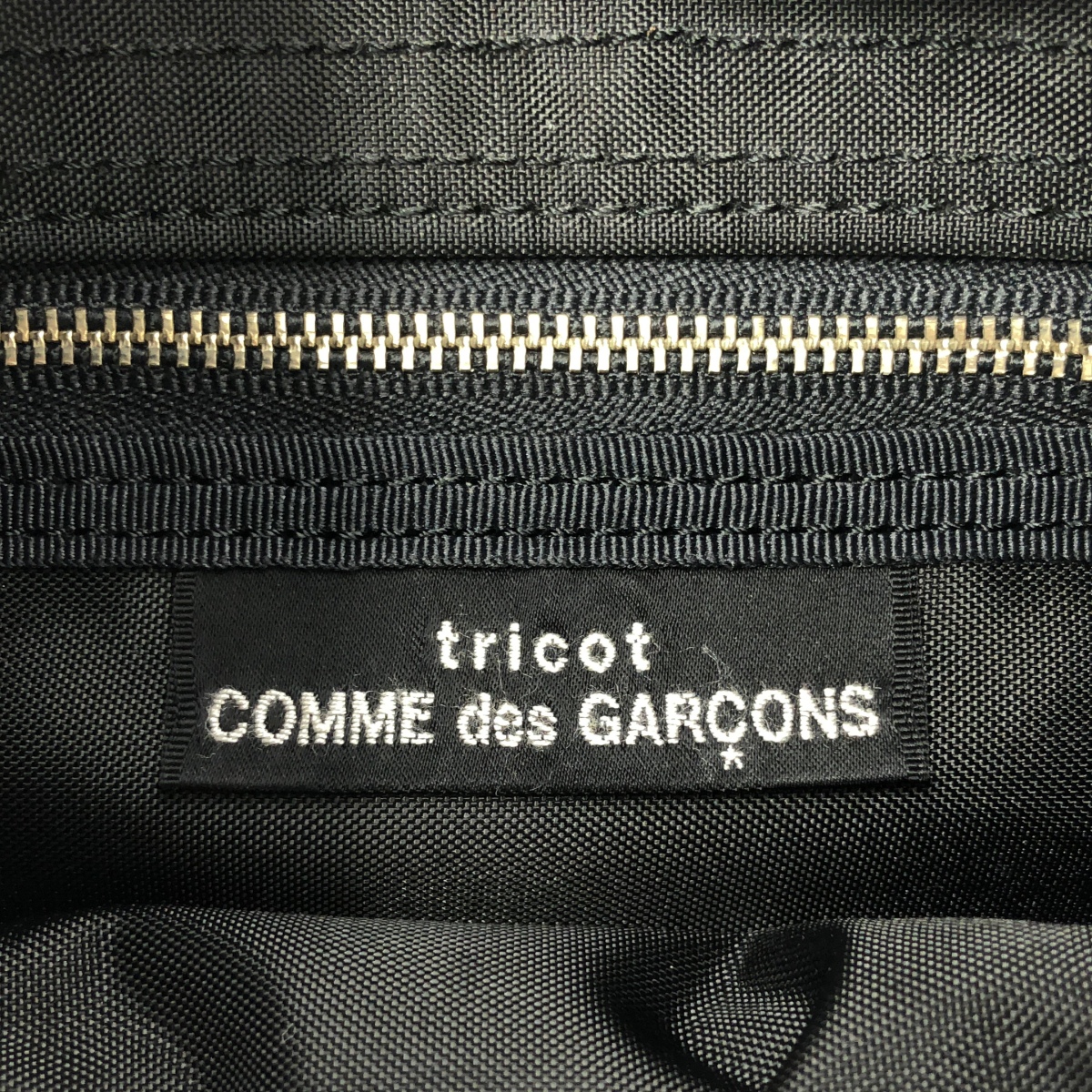 tricot COMME des GARCONS / トリココムデギャルソン レザー ハンドル ハンドバッグ